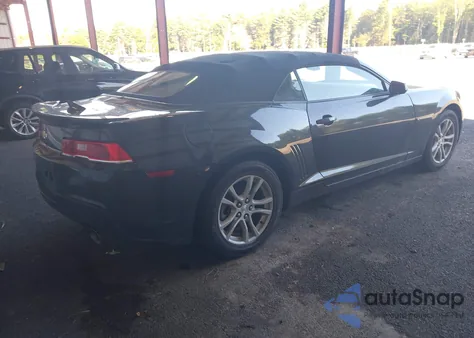 2015 Chevrolet Camaro 1Lt из США, поврежденный, VIN 2G1FD3D33F9273901